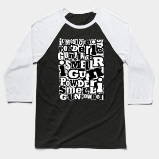 gun powder 2 Baseball T-Shirt